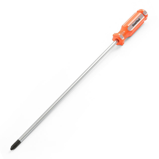GreatNeck 73125 #2 x 10 Inch Phillips Round Shank Screwdriver Main Image