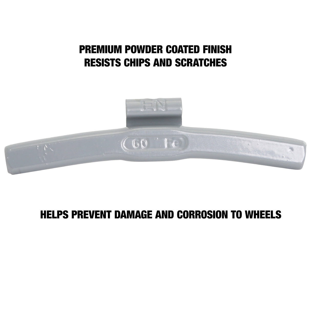 OEMTOOLS 23308 60 gm. EN Style Steel Wheel Weight - 1 Box of 25 Additional Image 3