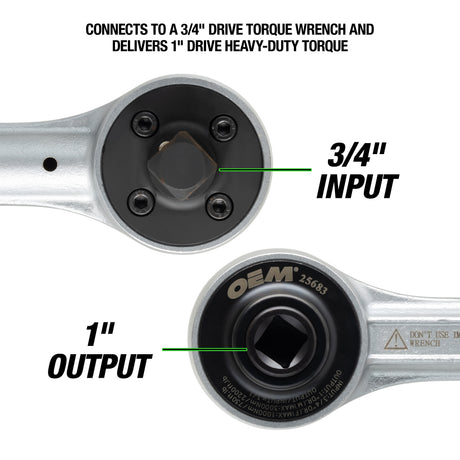 OEMTOOLS 25683 3/4in. Drive Torque Multiplier Additional Image 3
