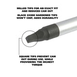 GreatNeck 73731 Square Driver Set (4 Piece) Additional Image 2