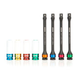 OEMTOOLS 24228 8 Piece Torque Limiting Extension & Thin Wall Socket Set Additional Image 2