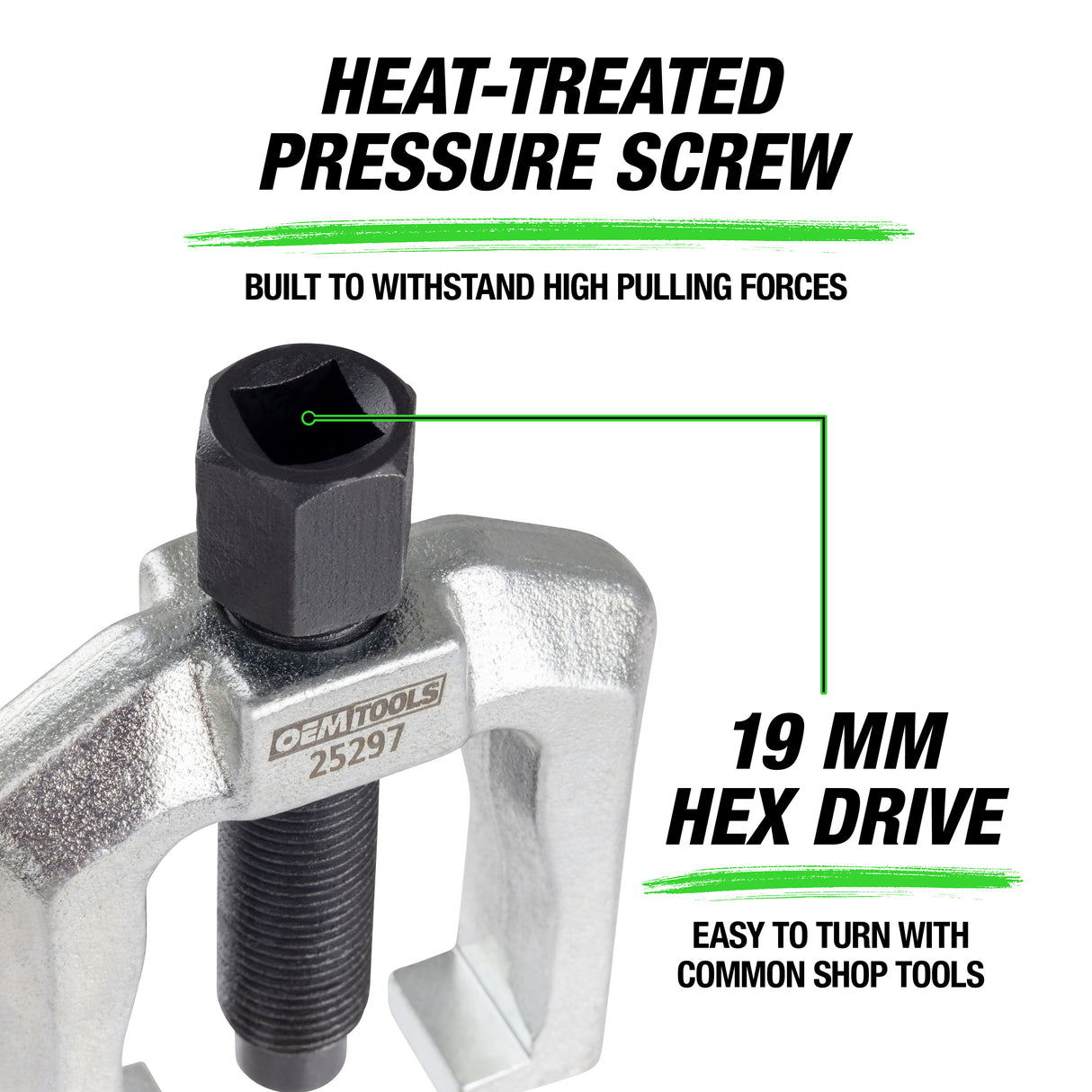 OEMTOOLS 25297 1-1/16in. Tie Rod End and Pitman Arm Puller Additional Image 3