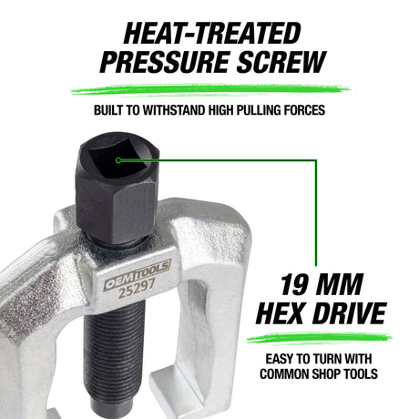 OEMTOOLS 25297 1-1/16in. Tie Rod End and Pitman Arm Puller Additional Image 3