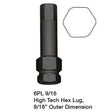 OEMTOOLS 24447IPK3 6PL 9/16in. High Tech Hex (3-Pack) Main Image
