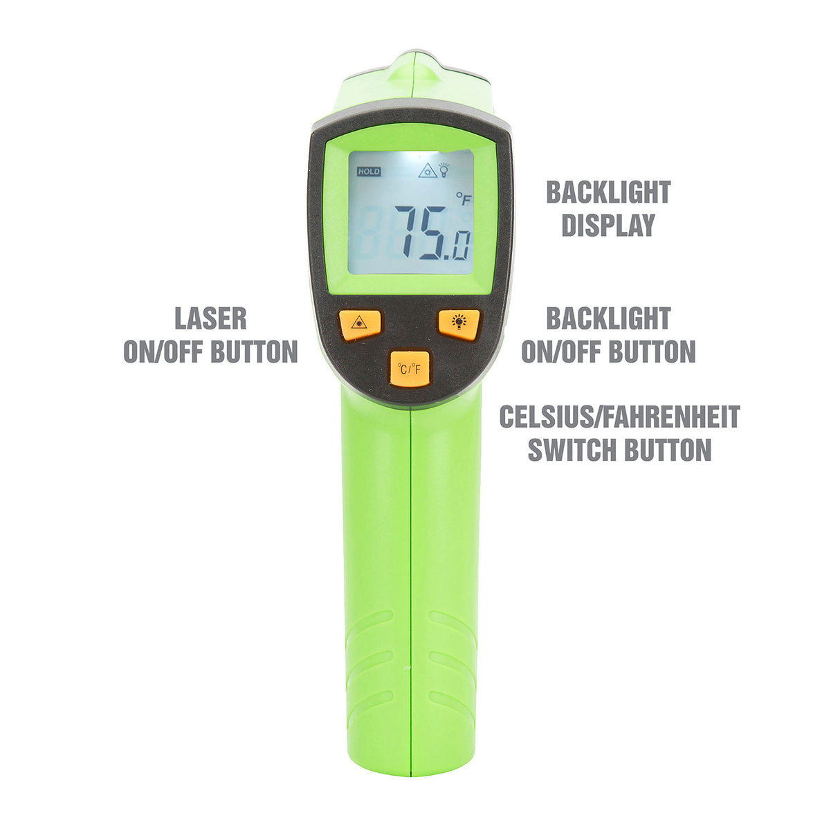 OEMTOOLS 25245 Infrared Thermometer Additional Image 1