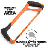 GreatNeck 74007 Professional Hacksaw Additional Image 3