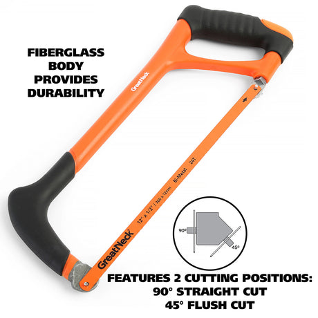 GreatNeck 74007 Professional Hacksaw Additional Image 3