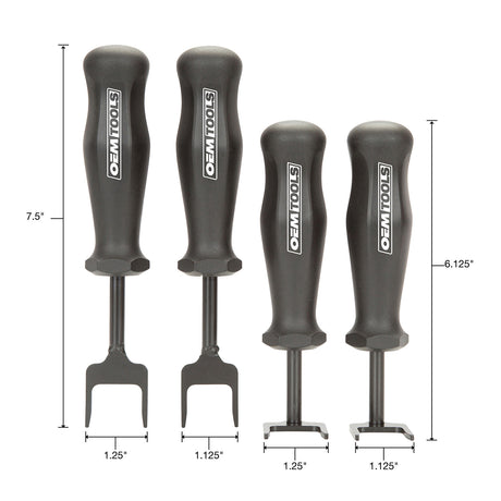 OEMTOOLS 25031 NAVISTAR® MAXXFORCE® Fuel Line 4 Piece Disconnect Tool Set Additional Image 1