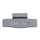 OEMTOOLS 23256 1.00 Oz. T Style Steel Wheel Weight - 1 Box of 25 Main Image
