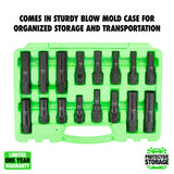 OEMTOOLS 24447 16 Piece Locking Lug Master Key Set Additional Image 1