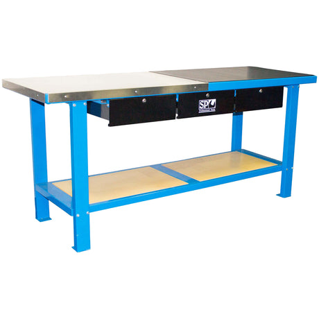 SP TOOLS SP40400 HEAVY DUTY WORKSHOP BENCH - 79in. Main Image