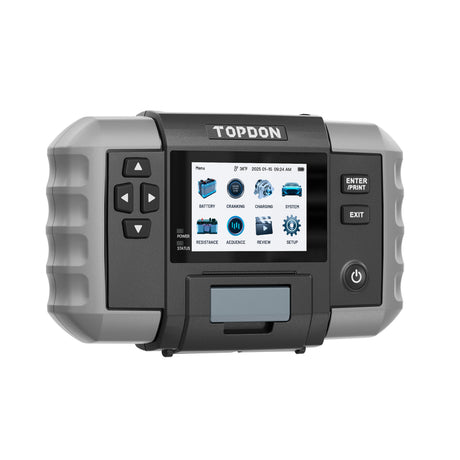 TOPDON BT600PLUS Battery Tester With Printer Additional Image 2