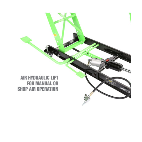 OEMTOOLS 24859 Air Hydraulic Motorcycle Lift 1000 Lb. Capacity Additional Image 7