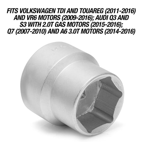 OEMTOOLS 25421 32 mm and 36 mm Double Female Oil Filter Socket Additional Image 4