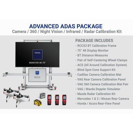 TEXA ADAS RCCS3 Advanced Kit w/ Axone Voice, Multihub Main Image