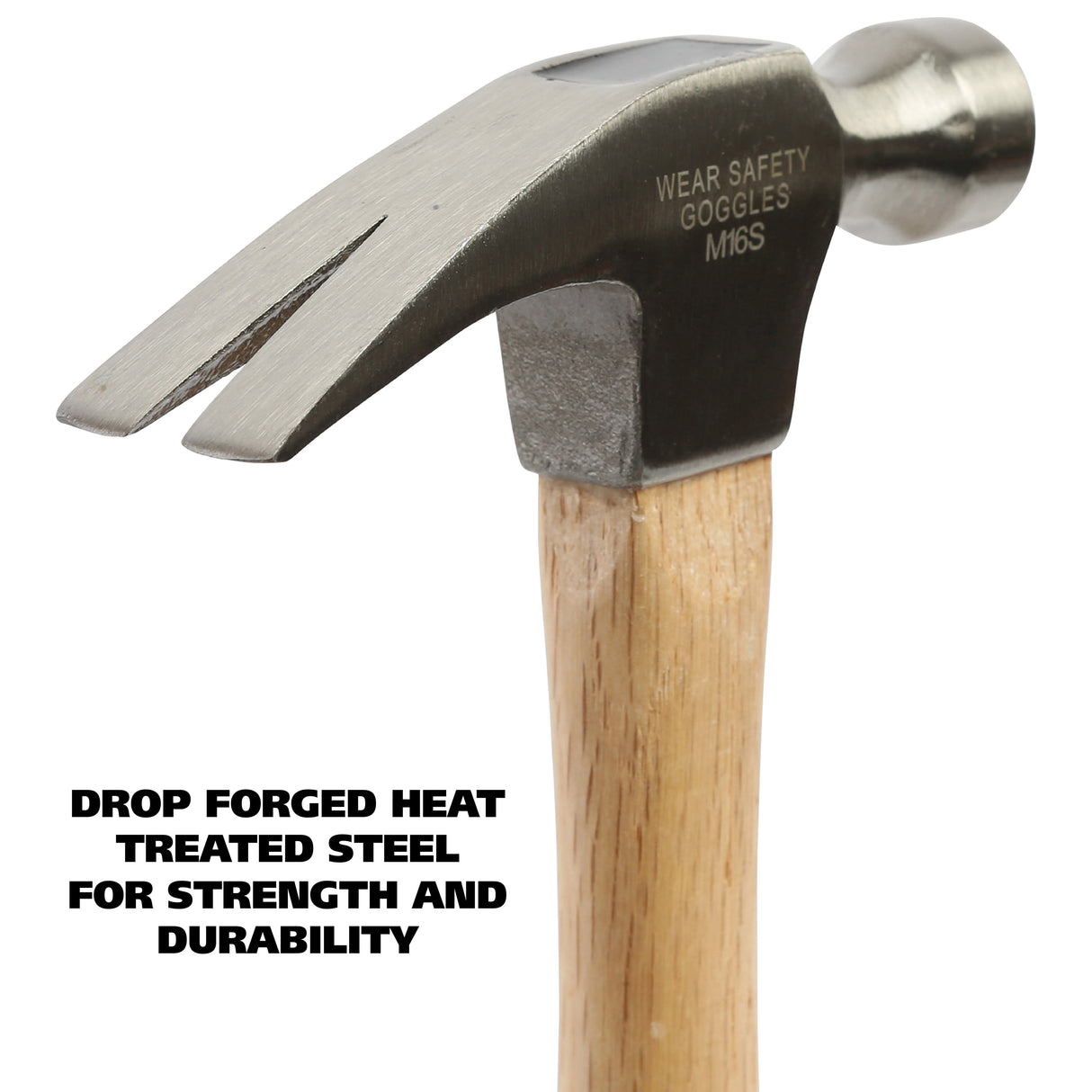 GreatNeck M16S Straight Claw Hammer (16 Oz.) Additional Image 3