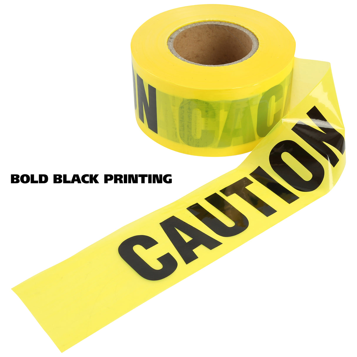 GreatNeck 10379 Caution Tape (3 Inch x 1000 Ft.) Additional Image 2