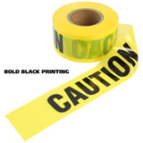 GreatNeck 10379 Caution Tape (3 Inch x 1000 Ft.) Additional Image 2