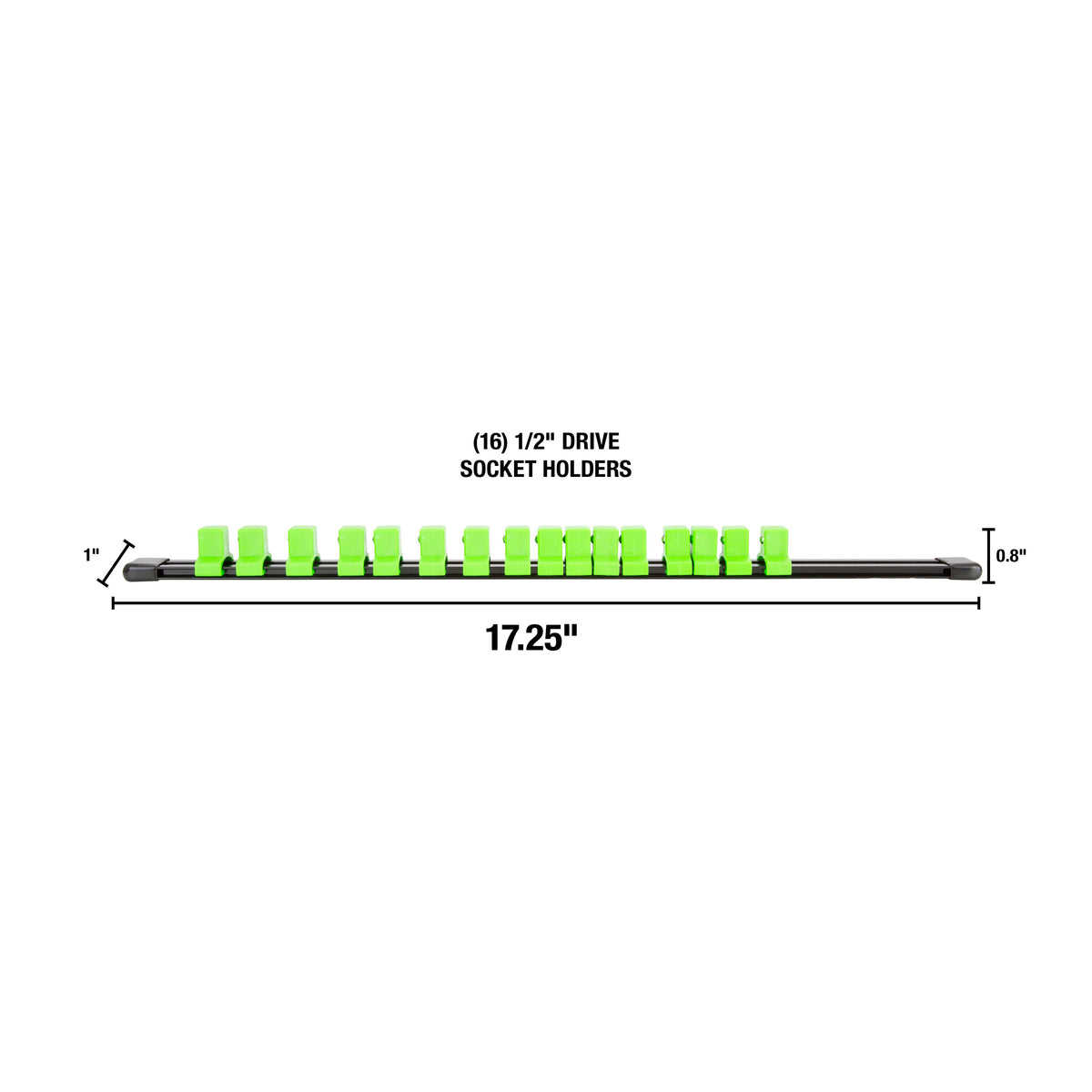 OEMTOOLS 22196 1/2in. Drive Socket Rail Additional Image 1