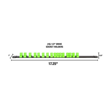 OEMTOOLS 22196 1/2in. Drive Socket Rail Additional Image 1