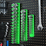 OEMTOOLS 22233 6 Piece SAE and Metric Socket Tray Set (Black and Green) Additional Image 10