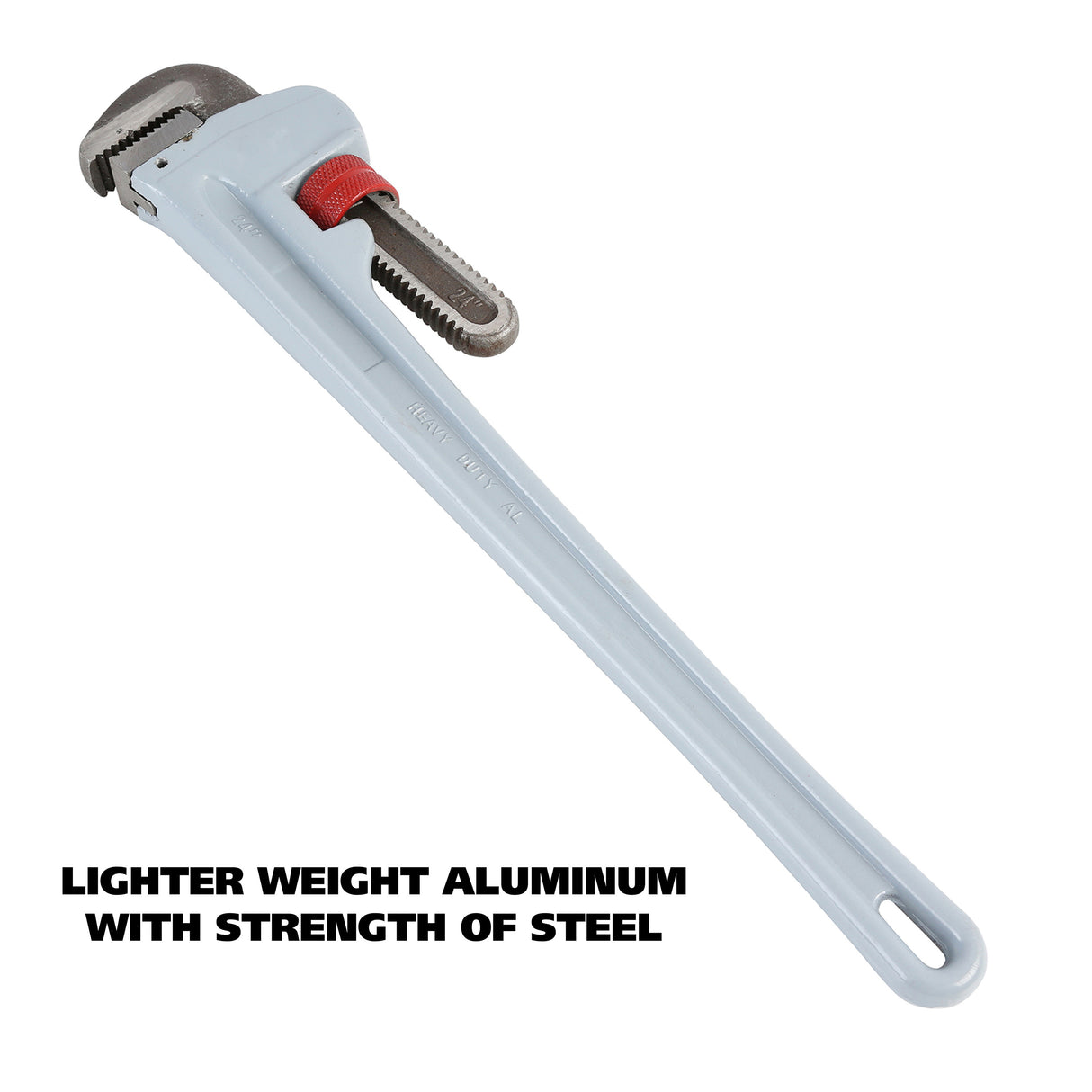 GreatNeck APW24 Aluminum Pipe Wrench (24 Inch) Additional Image 3