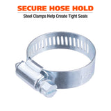 GreatNeck 68228 40-Piece Steel Hose Clamp Assortment Additional Image 1