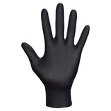 SAS 66582 Derma-Tuff Nitrile Glove Black (5 Boxes of 120) - Medium Additional Image 1