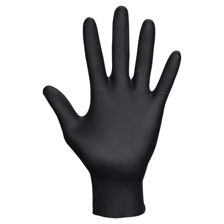 SAS 66582 Derma-Tuff Nitrile Glove Black (5 Boxes of 120) - Medium Additional Image 1