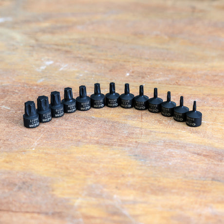 OEMTOOLS 24293 13 Piece 1/4in. Drive Stubby Star Socket Driver Set Additional Image 6