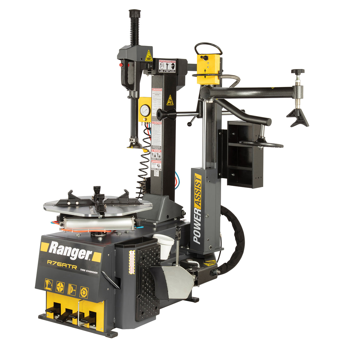 Ranger R76ATR Tilt-Back Tire Changer with Assist Tower Main Image