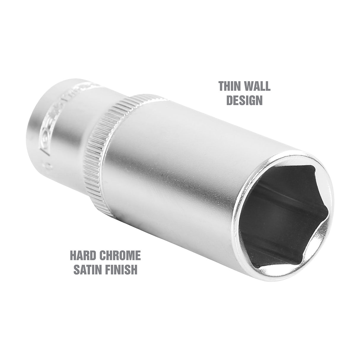 OEMTOOLS 22347 3/8in. Drive Deep Wall Socket - 11/16in. Additional Image 2