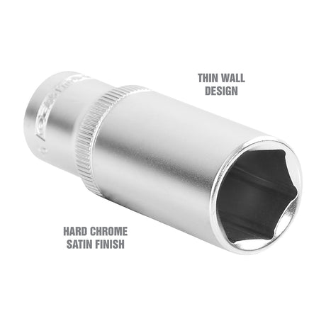 OEMTOOLS 22347 3/8in. Drive Deep Wall Socket - 11/16in. Additional Image 2