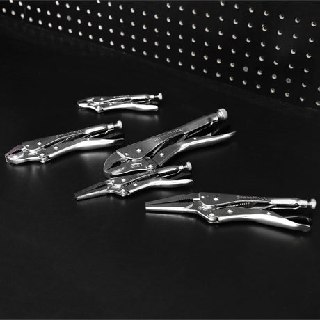 GreatNeck 74230 5-Piece Locking Plier Set Additional Image 7