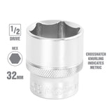 OEMTOOLS 22412 32 mm 1/2 Inch Drive Socket Additional Image 1