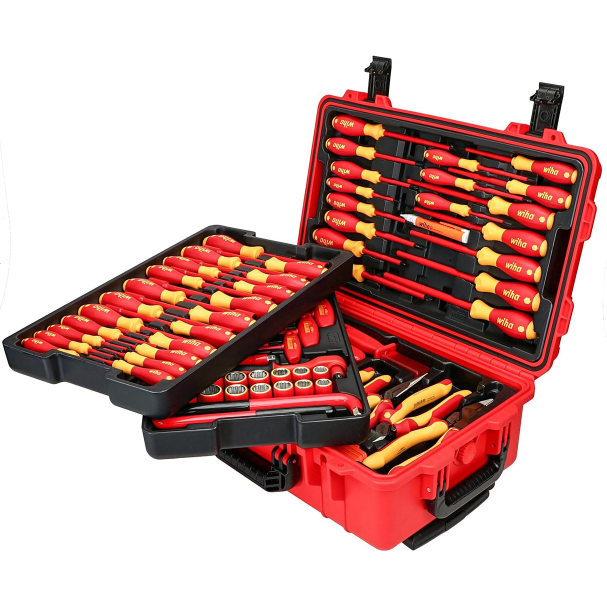 Wiha Tools 32800 80 Pc. Electrician's Insulated Tools Set Additional Image 1