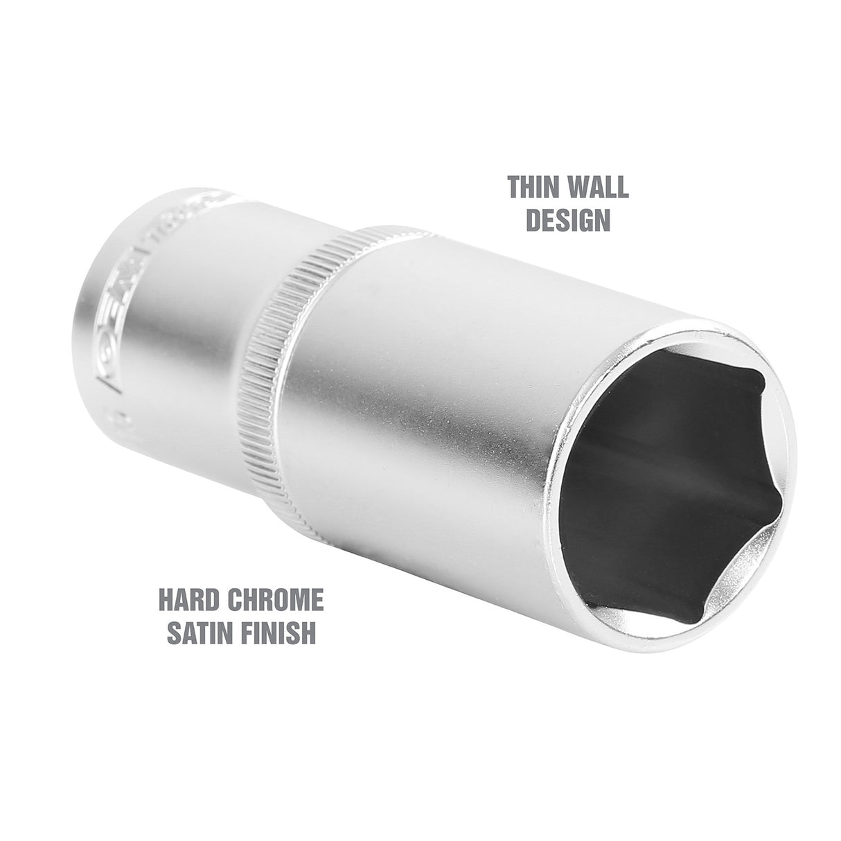 OEMTOOLS 22427 1/2 Inch Drive 6 Pt. Deep Wall Socket (15/16 Inch) Additional Image 2