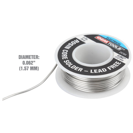 OEMTOOLS 24764 Rosin Core Lead Free Soldering Wire Additional Image 2