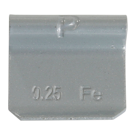 OEMTOOLS 23218 0.25 Oz. P Style Steel Wheel Weight - 1 Box of 25 Main Image