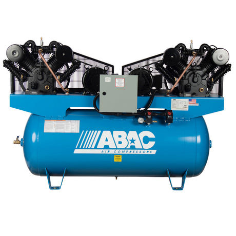ABAC ABC10-43200HD 10 HP Duplex 2x10 460V 3Ph Air Compressor Main Image