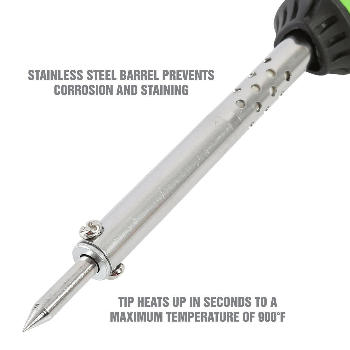 OEMTOOLS 24761 60-Watt Soldering Iron with Metal Stand Additional Image 3
