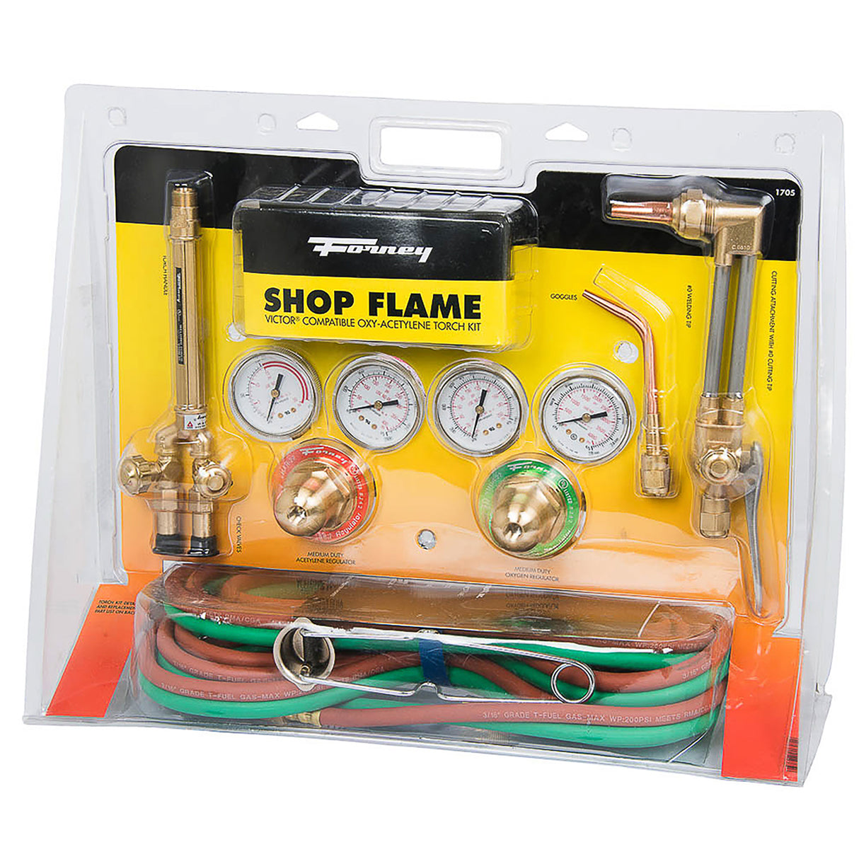 Forney 1705 Medium-Duty Welding and Brazing Torch Kit Additional Image 1