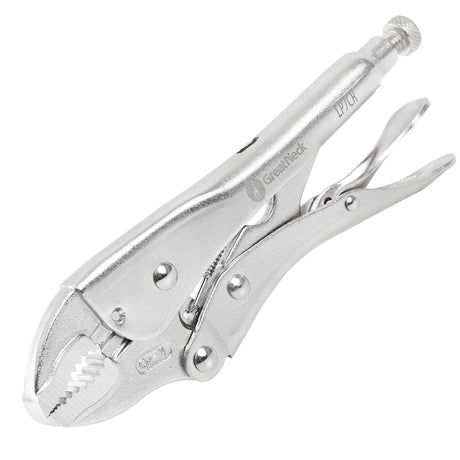 GreatNeck LP7CR 7 Inch Curved Jaw Locking Pliers Main Image