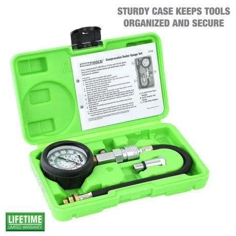 OEMTOOLS 37138 Compression Tester Gauge Set Additional Image 1