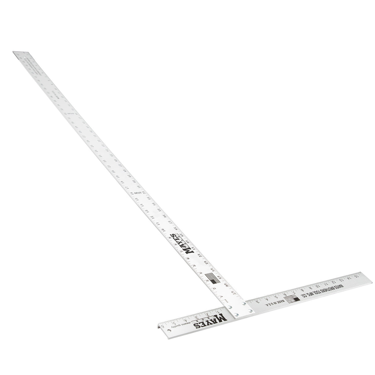 Mayes 10181 Lightweight Aluminum Wallboard Square (48 Inch) Additional Image 2