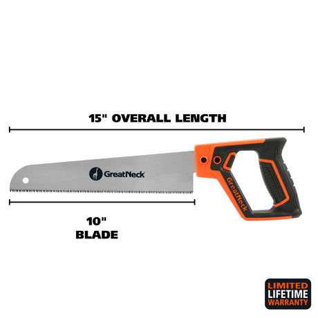 GreatNeck 74033 10in. Utility Saw Additional Image 1
