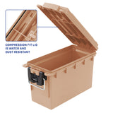 Sheffield 12627 Field Box- Tan, Made in the U.S.A. Additional Image 3