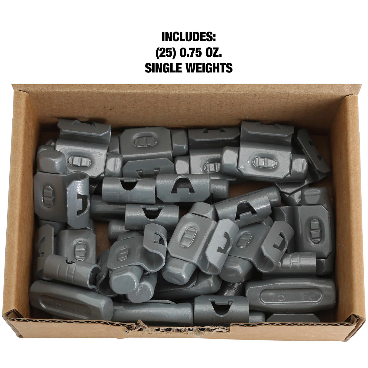 OEMTOOLS 23281 0.75 Oz. LH Style Steel Wheel Weight - 1 Box of 25 Additional Image 4