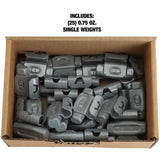 OEMTOOLS 23281 0.75 Oz. LH Style Steel Wheel Weight - 1 Box of 25 Additional Image 4