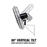 OEMTOOLS 34885 30 Inch Oscillating Wall Mount Fan Additional Image 4